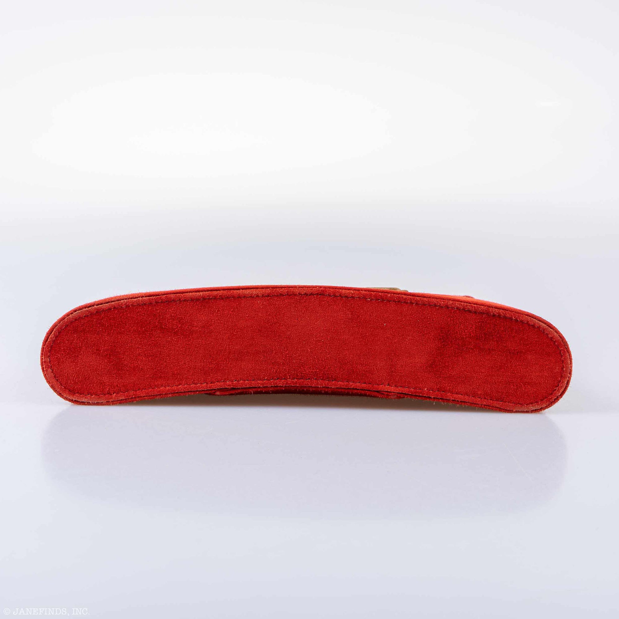 Hermès Shogun Brique & Noisette Doblis Suede “Sac Vader” Clutch