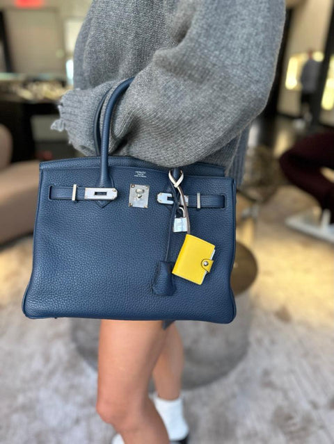 Hermes birkin bleu de prusse Clearance