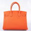 Hermès Verso Birkin 30 Orange Poppy Clemence & Blush Palladium Hardware