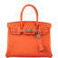 Hermès Verso Birkin 30 Orange Poppy Clemence & Blush Palladium Hardware