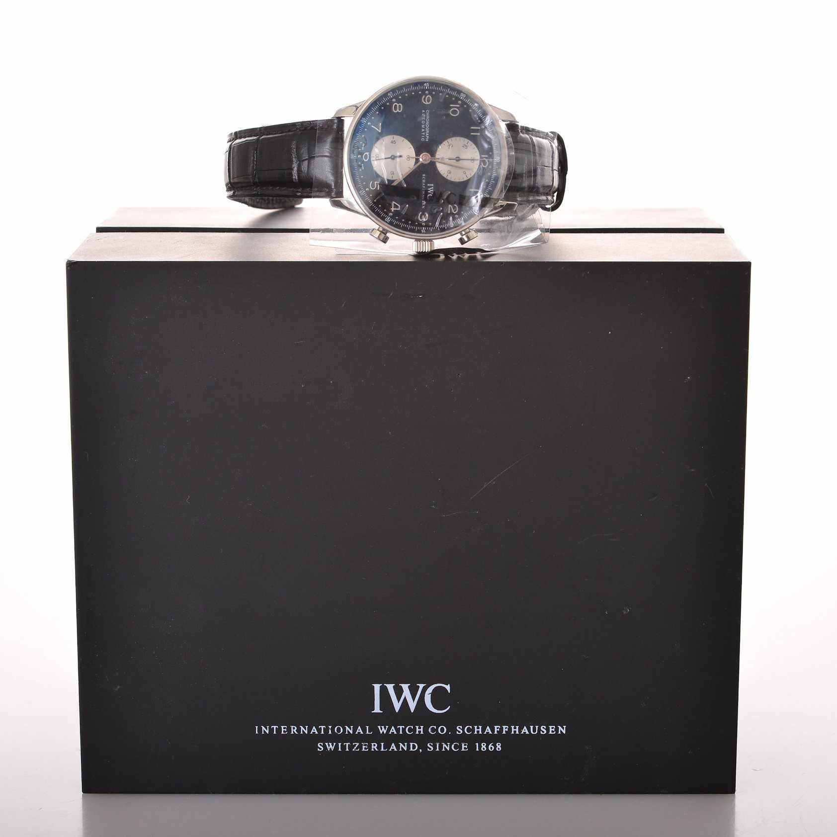 IWC Portugieser Chronograph Miami Vice Limited Edition 27/50 Steel Ref. IW371404