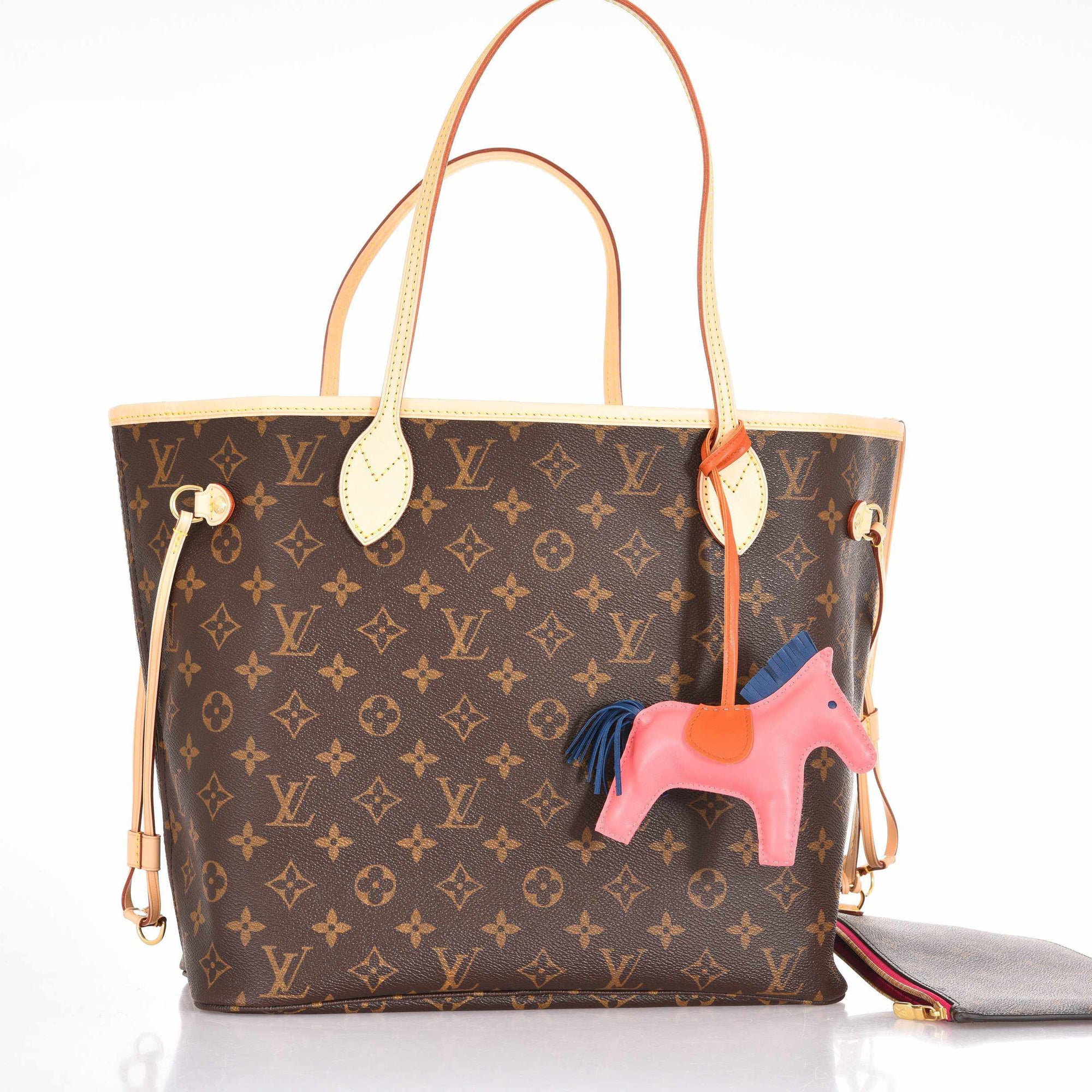 Louis Vuitton Saint Barth Neverfull Rose Ballerine Tote