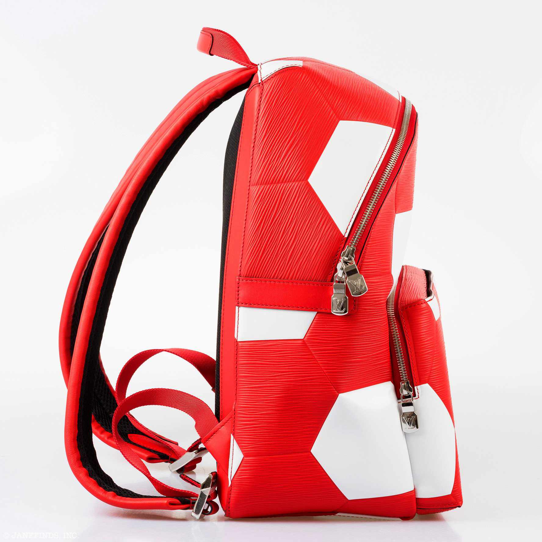 Louis Vuitton World Cup Apollo Backpack World Cup Capsule Collection Epi Red