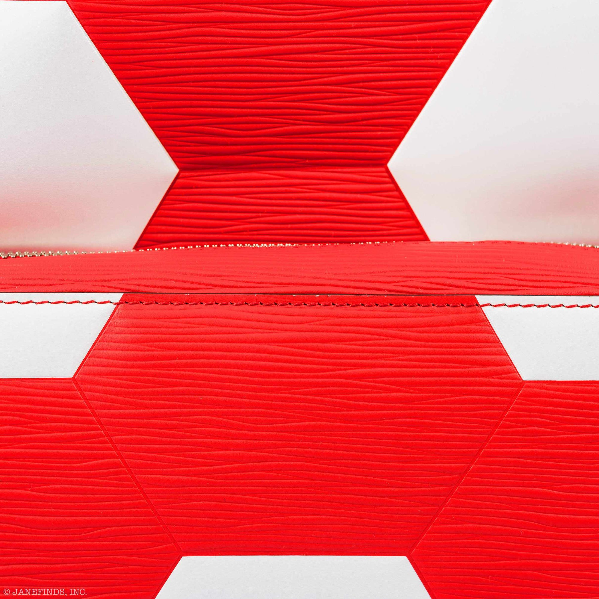 Louis Vuitton World Cup Apollo Backpack World Cup Capsule Collection Epi Red