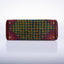 Vintage Hermès Custom Painted ‘Cyber Croc’ Kelly 32 Rouge H Box with Gold Hardware