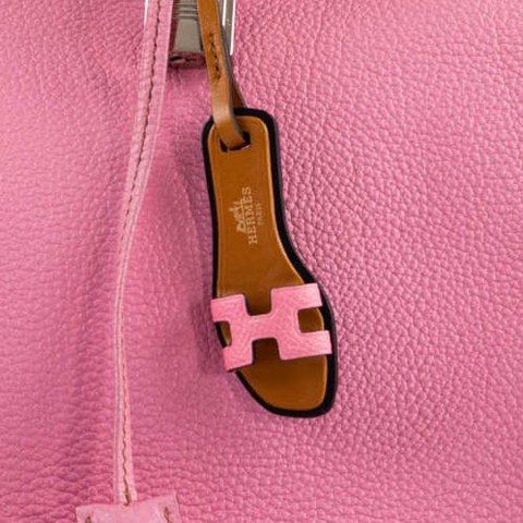 Hermès Pink & Orange Sandal Charm
